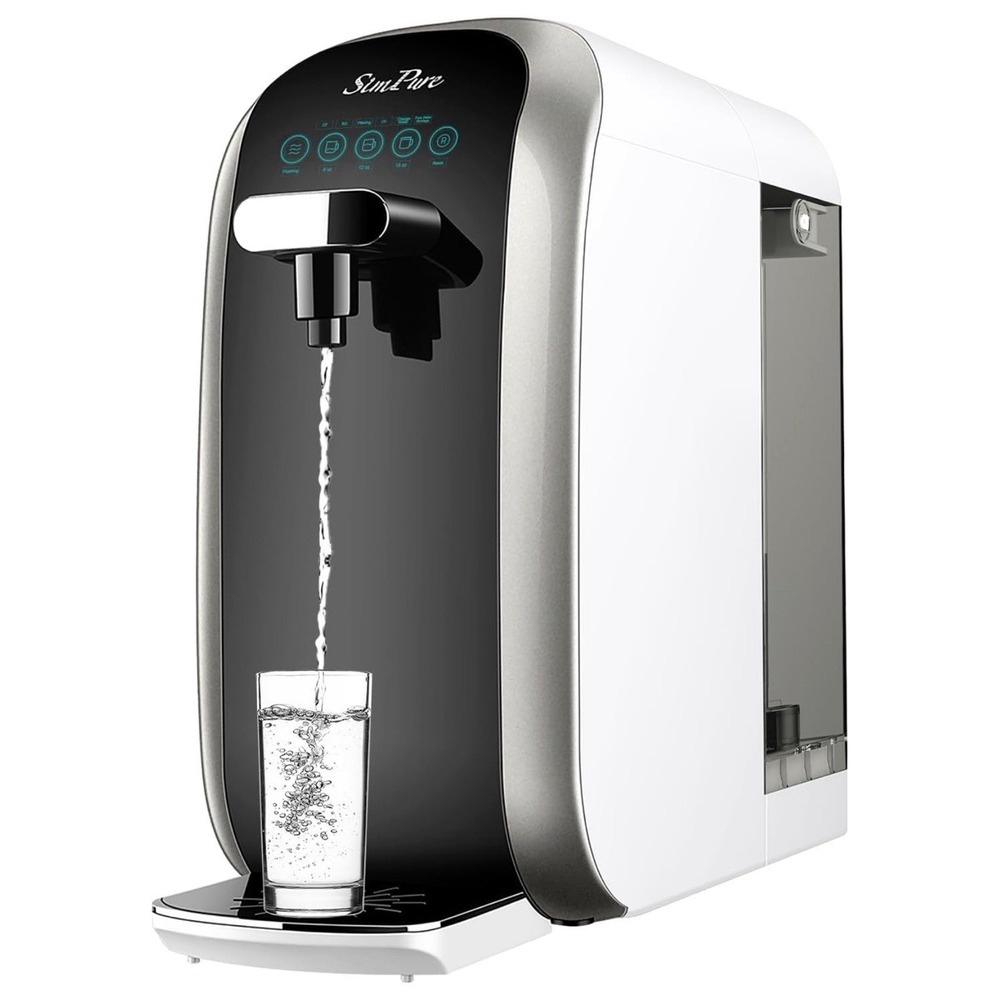 SimPure Y7P-BW Countertop RO Water Filtration System.OPEN BOX